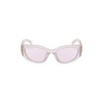 Women’s Bossy Round Af Sunglasses in Light Pink